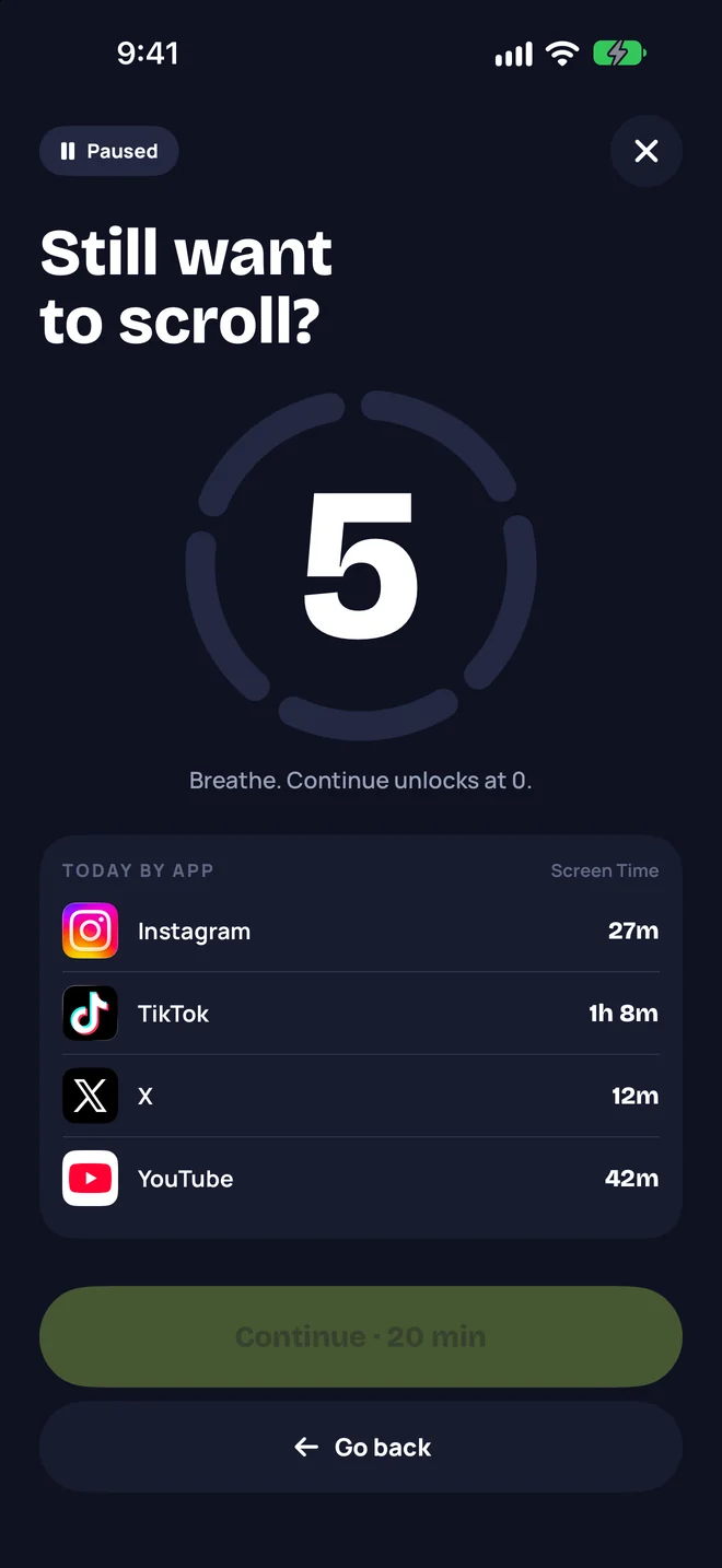 The five-second Pro pause